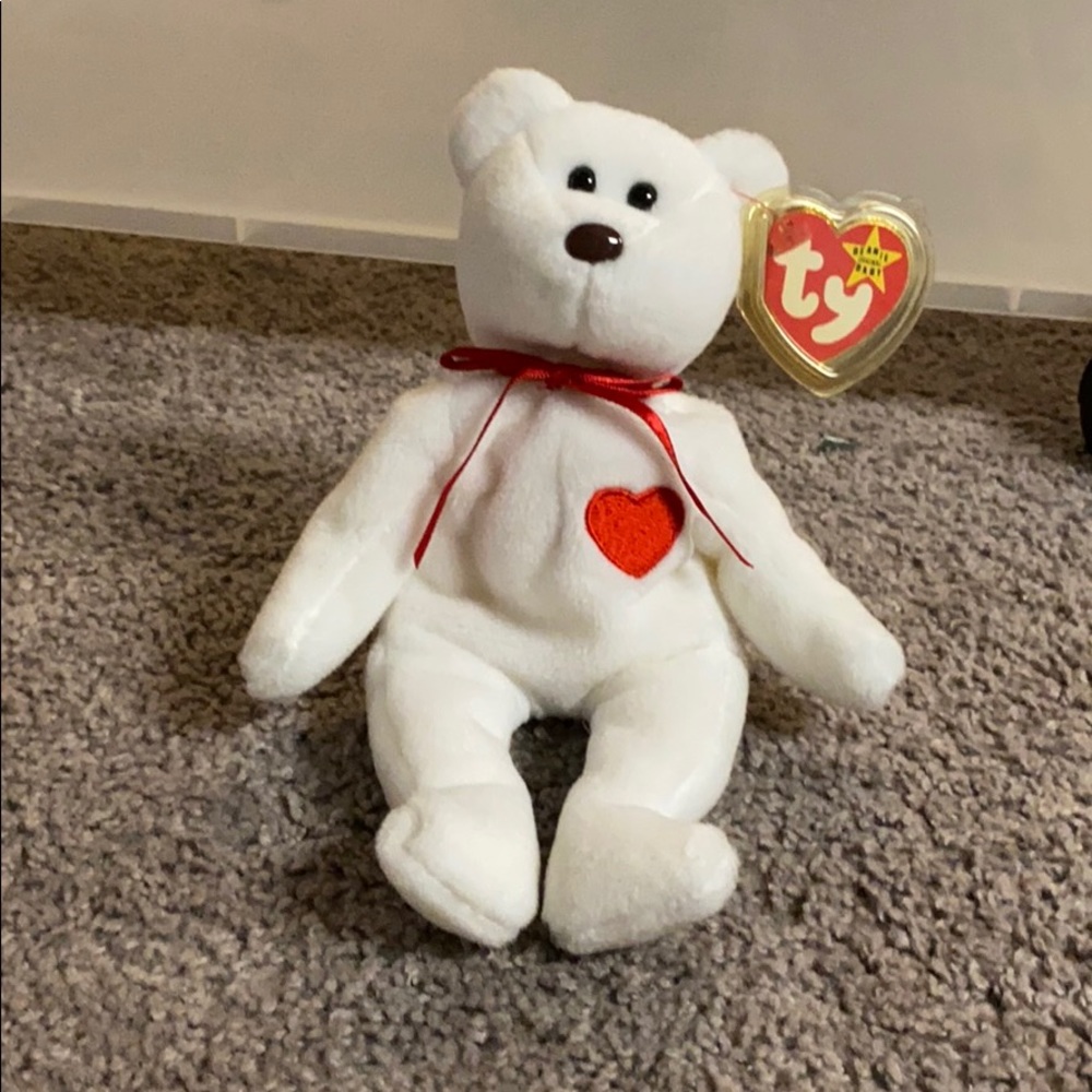 Rare TY Valentino Beanie Baby with Errors